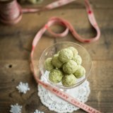 Matcha Chestnut Truffles
