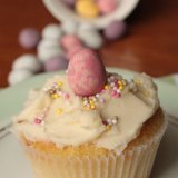 Vanilla Easter Cupcake