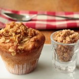 Breakfast Muffins with Peaches