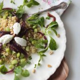 Quinoa and Broadbean Salad