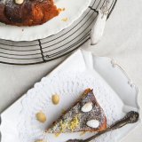 Lemon Almond Cake with Honey