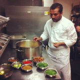 Making chicken biriyani with Dishoom chef Naved Nasir