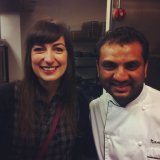 Dishoom head chef Naved Nasir - he's so lovely!