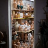 Old style pottery making in Francavilla Fontana