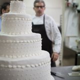 Huge wedding cake at Tenuta Moreno