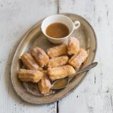 Churros with Whisky dipping sauce