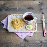 Japanese soba noodles with smoky dipping sauce