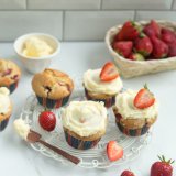 Strawberries and Cream Cupcakes 2