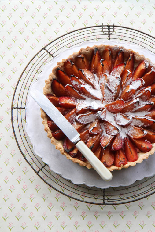 Quetschentaart - Luxembourgish plum tart