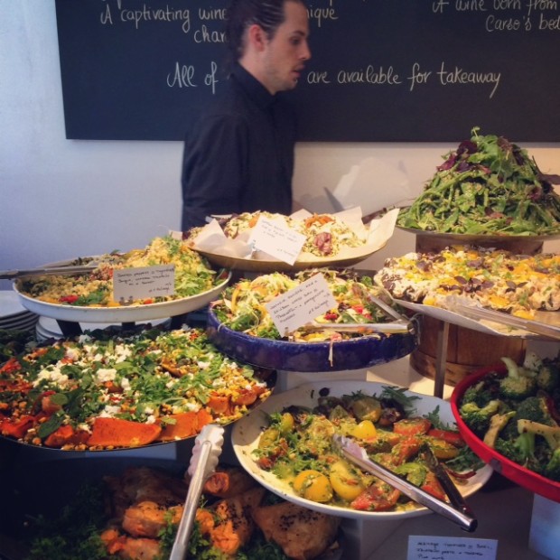 Salads at Ottolenghi