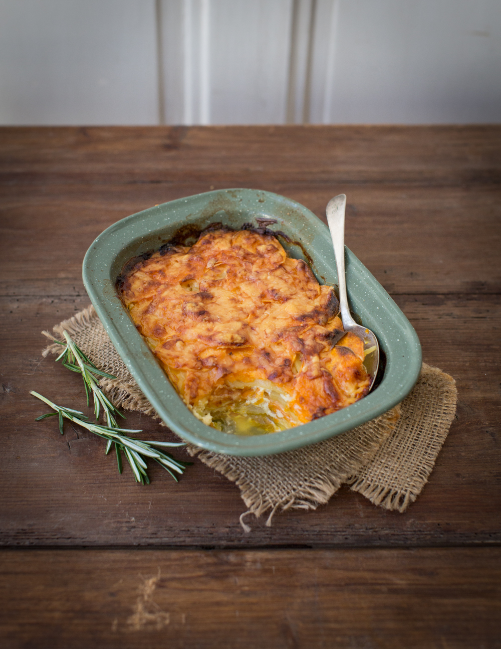 Comforting Sweet Potato Gratin with Rosemary ⋆ Anne's KitchenAnne's Kitchen