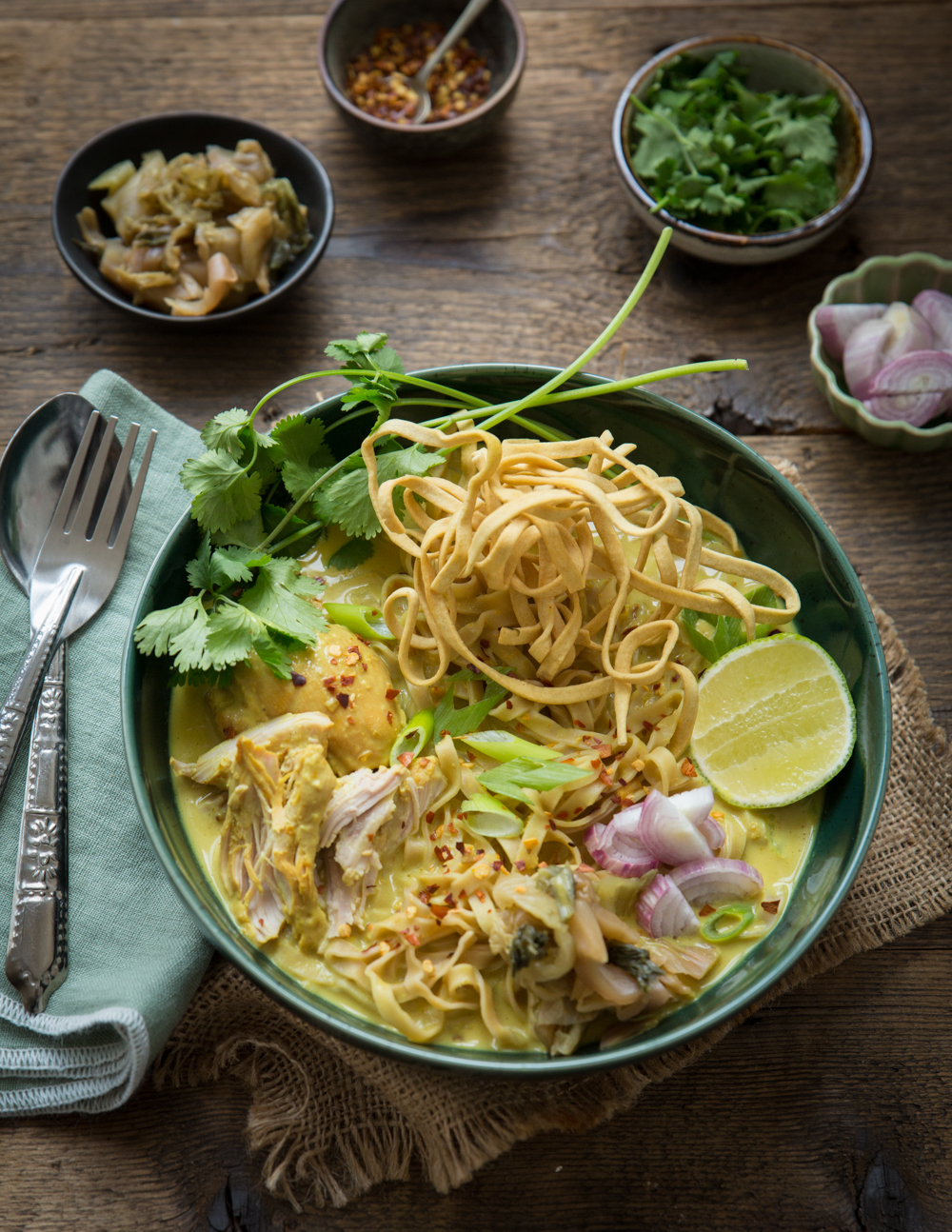 Thai Khao Soi Noodle Curry from Chiang Mai ⋆Anne's Kitchen