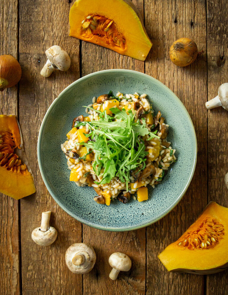 Vegetarian-Dishes-Butternut-Mushroom-Risotto