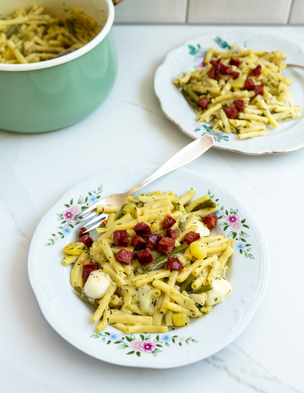 CleverKachen Bouneschlupp Pasta