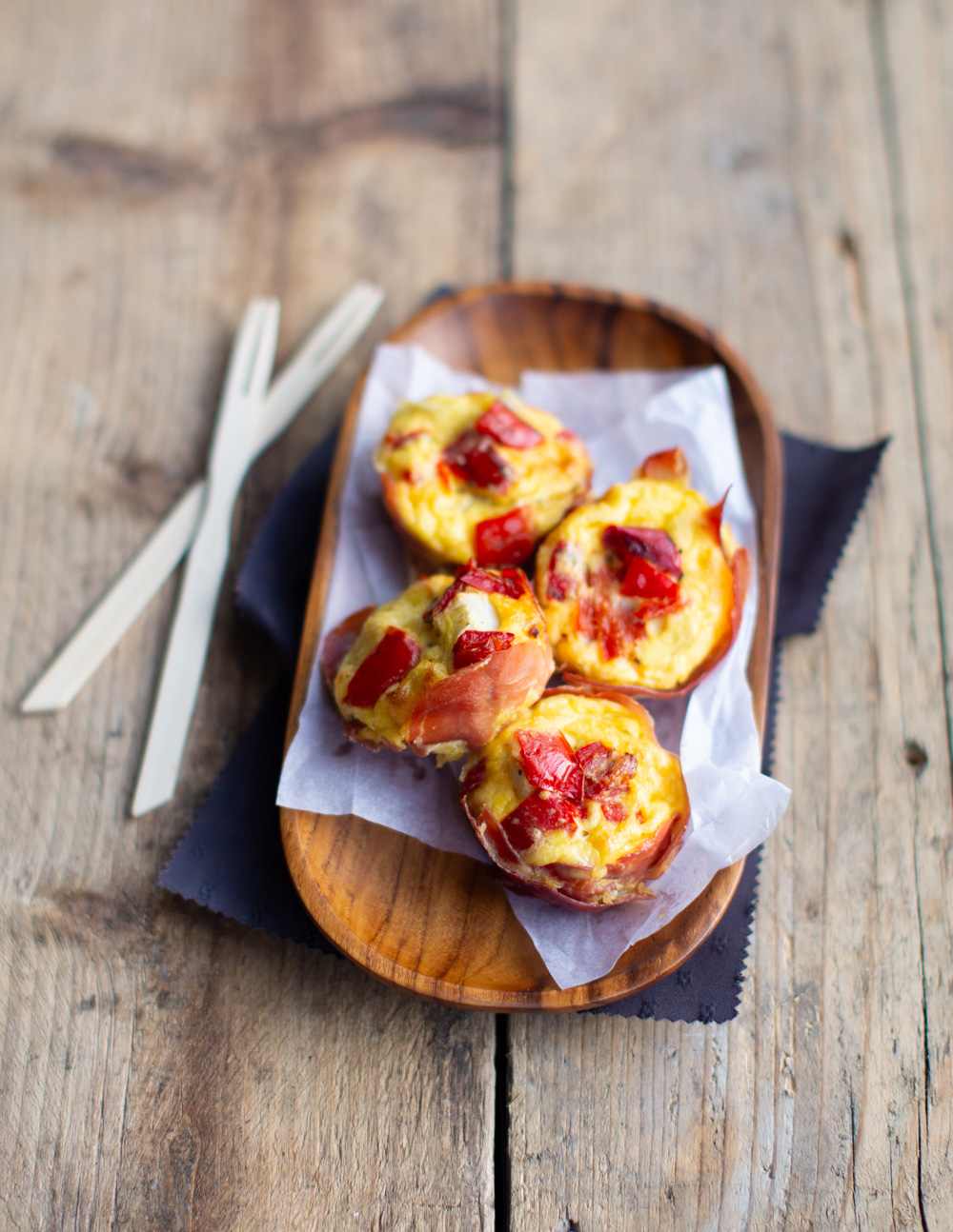 Leftover egg muffins